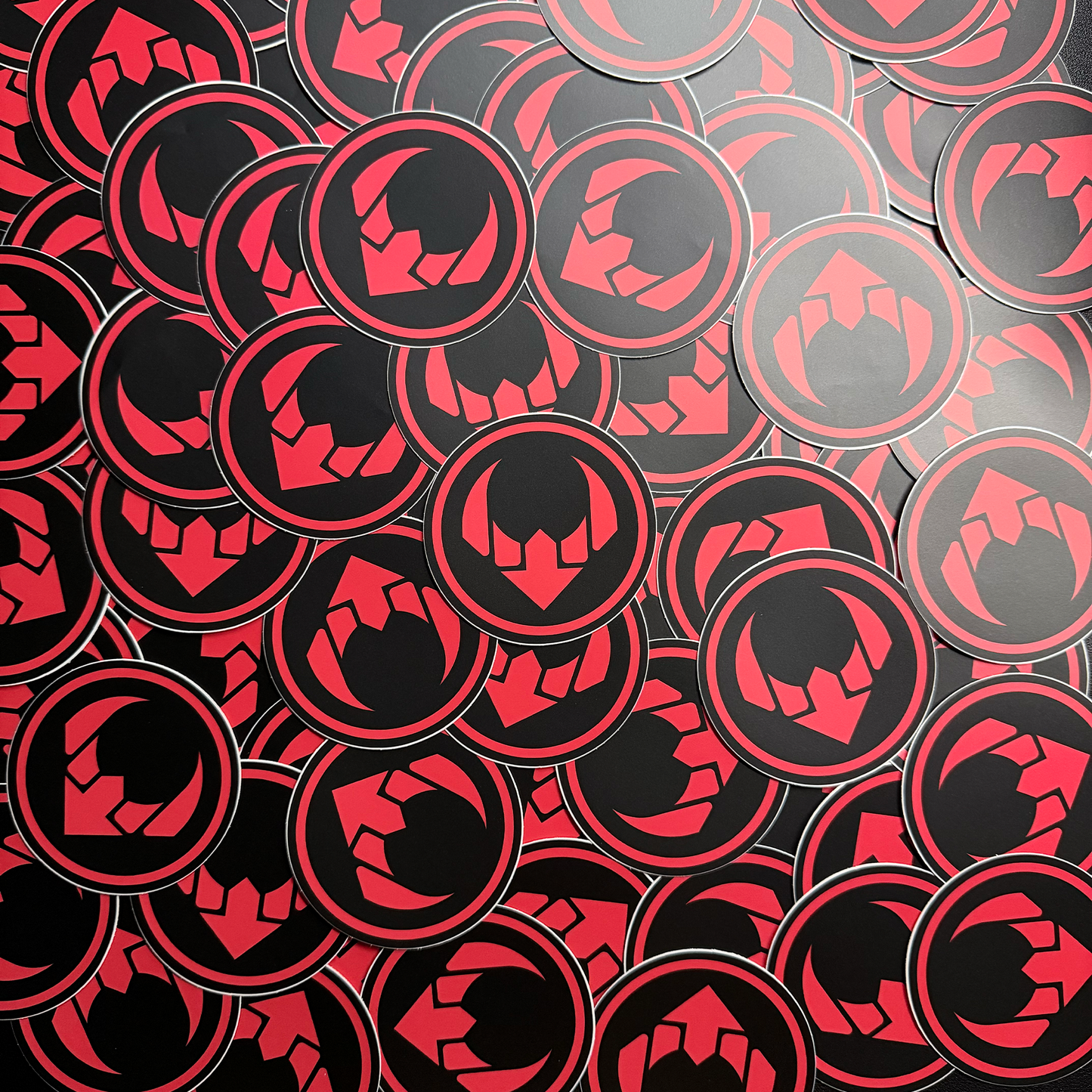 Logo Sticker - 3" x 3" - Black