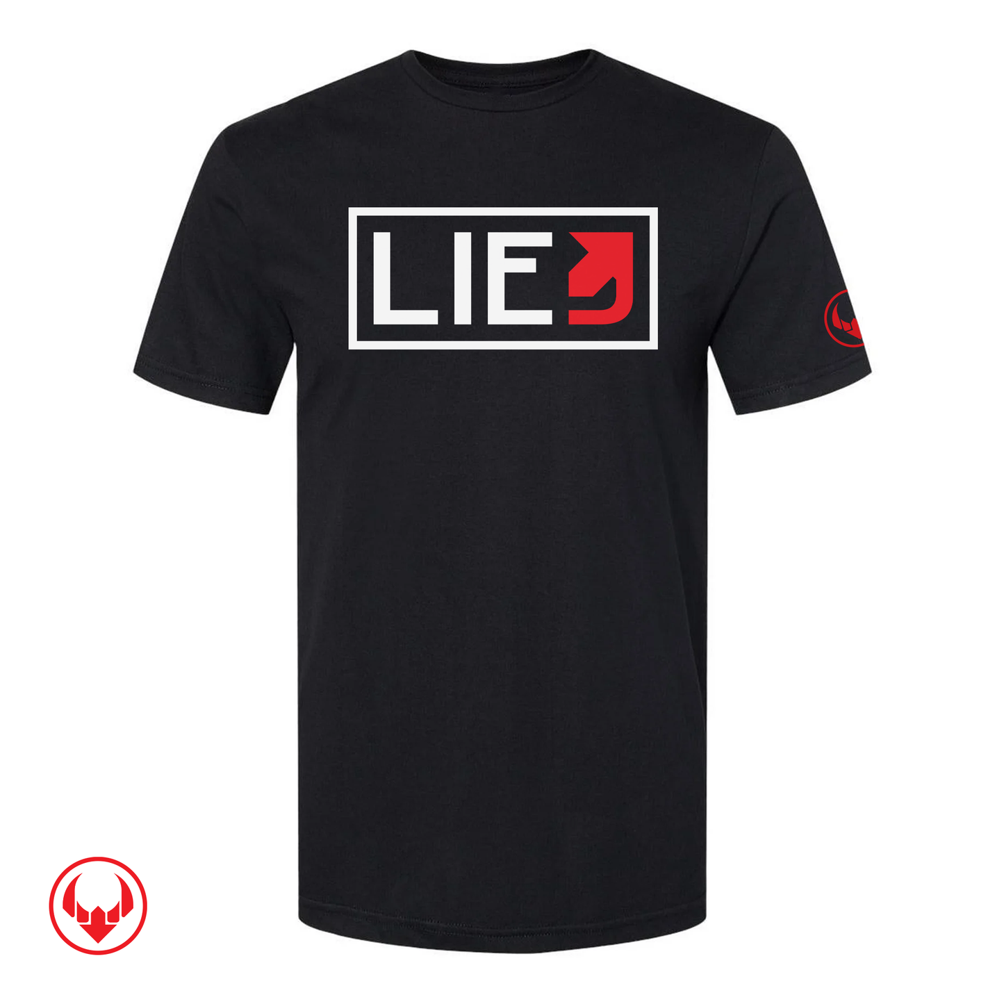 Lied - Short Sleeve T-Shirt - Black